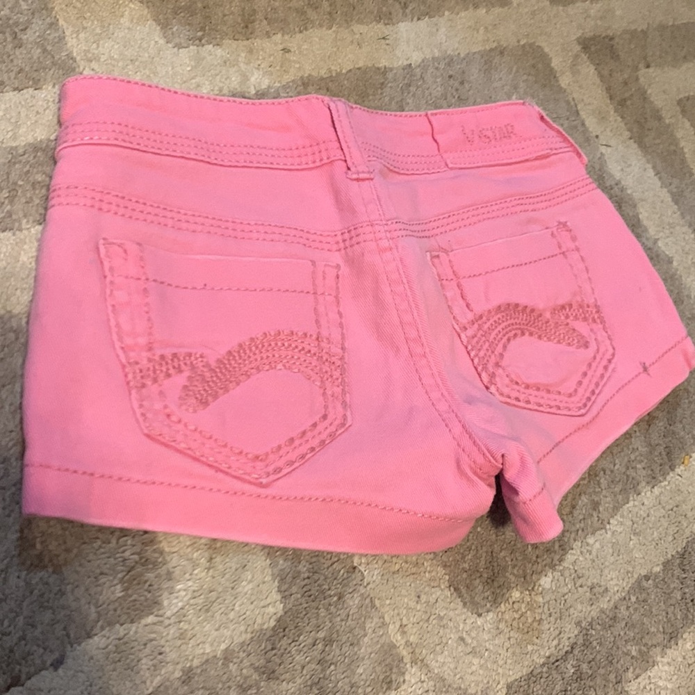 Pink Jean Shorts - Picture 3 of 3